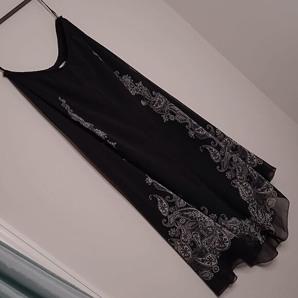 Coldwater Creek  sz S(6-8) lined chiffon skirt - Picture 1 of 11